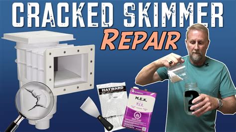 repair cracked pool skimmer|Quick Pool Fix: Replace Skimmer & Repair Cracks